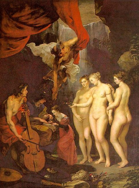Peter Paul Rubens The Education of Marie de Medici oil painting image